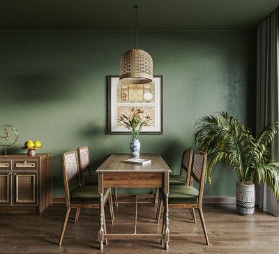 东南亚风餐厅3D模型下载